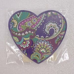 NWT Vera Bradley Heather Heart Shaped Nail File